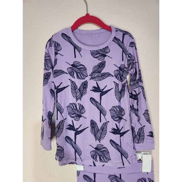 Bamboo Pajamas Set Toddler 4-Piece Long Sleeve Size 4-5Y - Picture 6 of 8